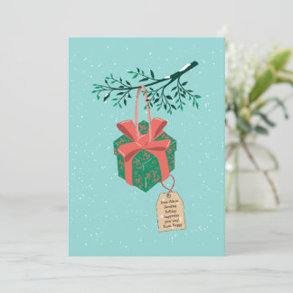 Gift Box Delight Holiday Card