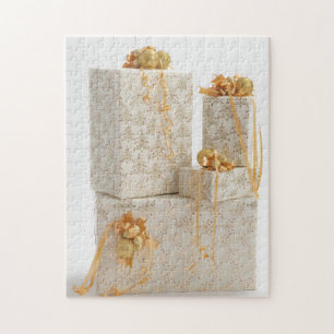 Gift box jigsaw puzzle