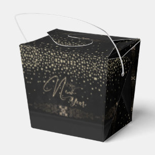 Gift Box with Happy Year with Glass