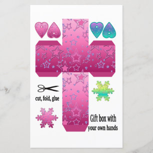 Gift box with your own hands