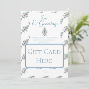 Gift Card Holder driftwood christmas tree