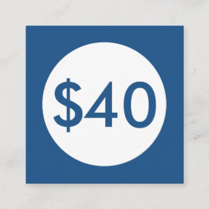 gift certificate blue spot