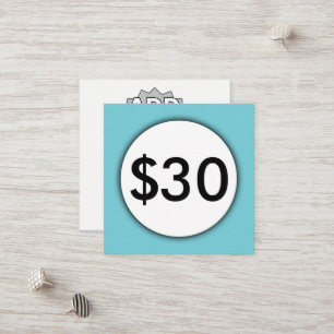 gift certificate blue spot