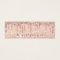 Gift Certificate Drips Rose Gold Makeup Small
