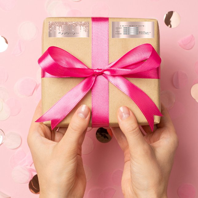 Gift Certificate Drips Sparkly Gray  Makeup Small (Creator Uploaded)