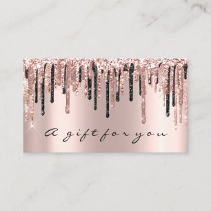 Gift Certificate Nails Makeup Eyelash Rose Drip