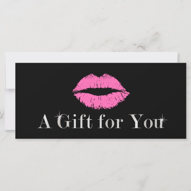 Gift Certificates | Pink Lips Makeup Beauty Salon (Front)