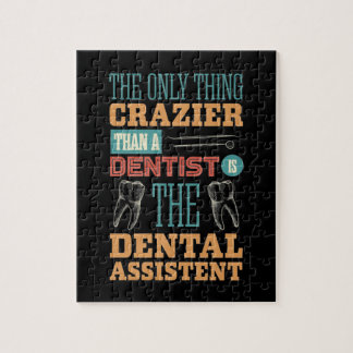 Gift dentist, dental assistant dental hygienist jigsaw puzzle