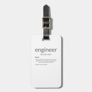 Gift Engineer College Major Engineer Definition Luggage Tag