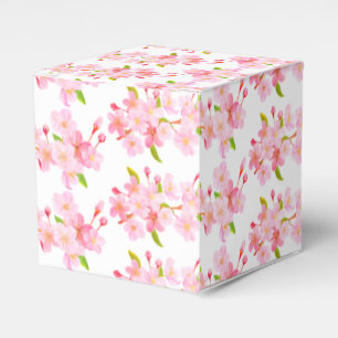 Gift/Favour Box-Pink Blossoms Favor Box
