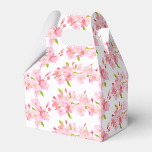 Gift/Favour Box-Pink Blossoms Favor Box