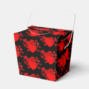Gift/Favour Box-Valentine Hearts Favor Box