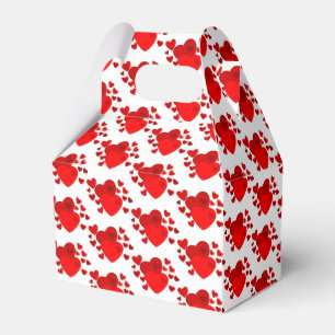 Gift/Favour Box-Valentine Hearts Favor Box