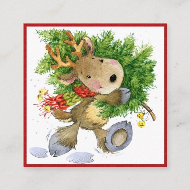 Gift, Florist, Enclosure, Business Card (Front)