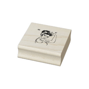 Gift for 18 Years Old Women Vintage 18th Birthday Rubber Stamp