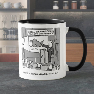 Gift for a Birdwatcher or Birder. Funny Mug
