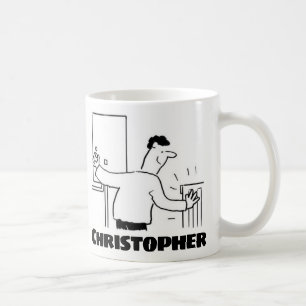 Gift for a Plumber with Added Name Coffee Mug