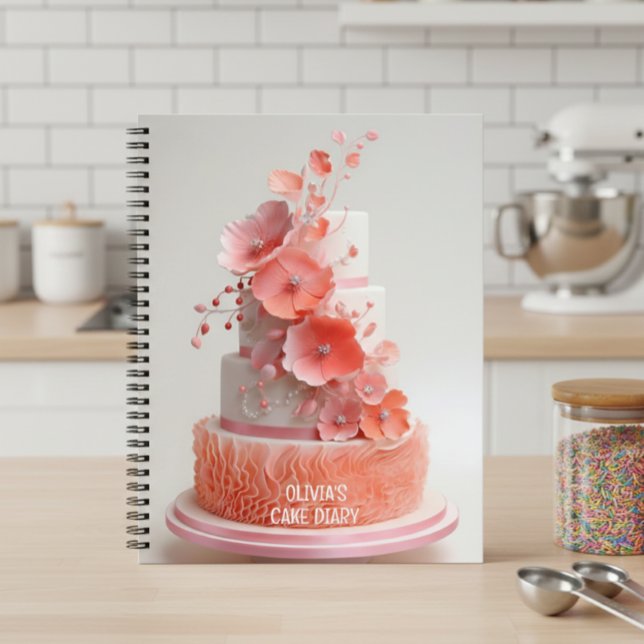 Gift for bakers, customizable recipe journal (Creator Uploaded)