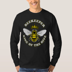 Gift for Beekeeper Queen Bee King Bumble Bee T-Shirt