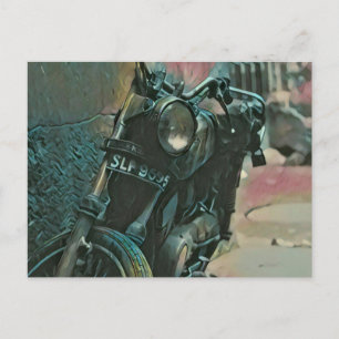 Gift for bikers postcard