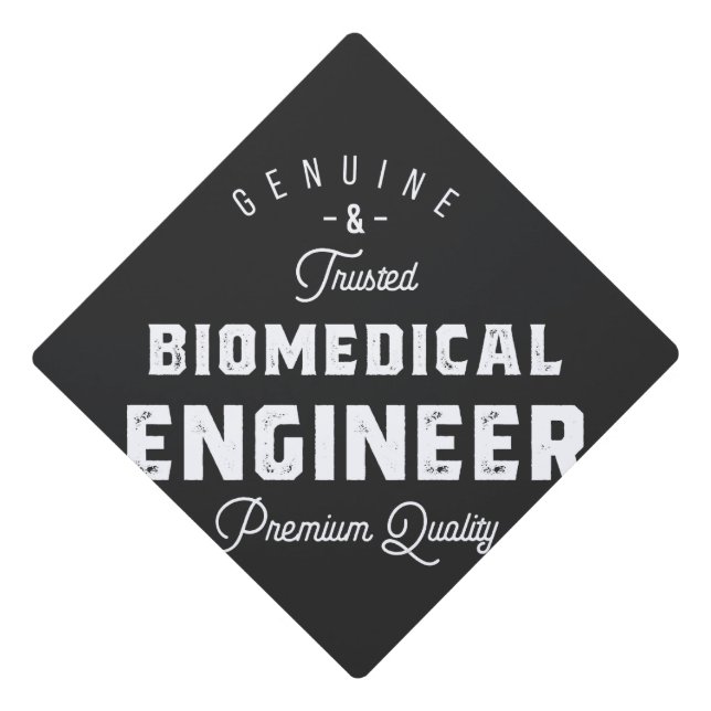 Gift for Biomedical Engineer Graduation Cap Topper (Front)