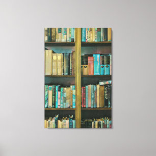 Gift for book lovers canvas print