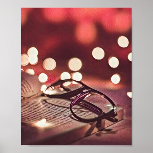 Gift for book lovers poster (Front)