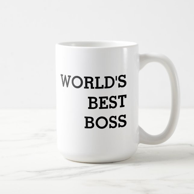 Gift for Boss Manager Coffee Mug (Right)