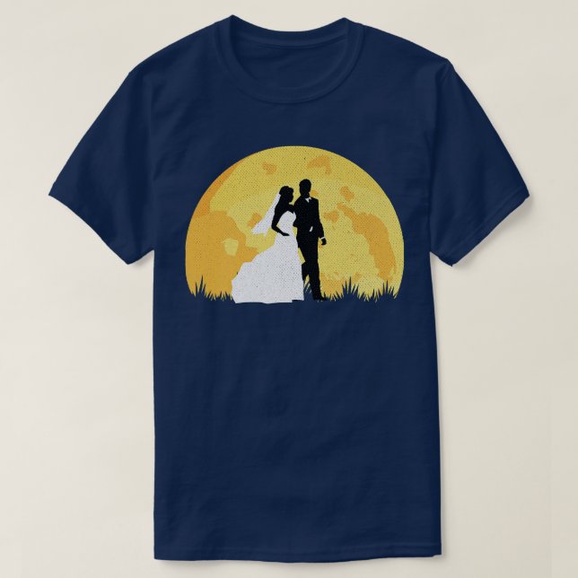 Gift For Bride  T-Shirt (Design Front)