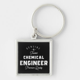 Gift for Chemical Engineer Keychain