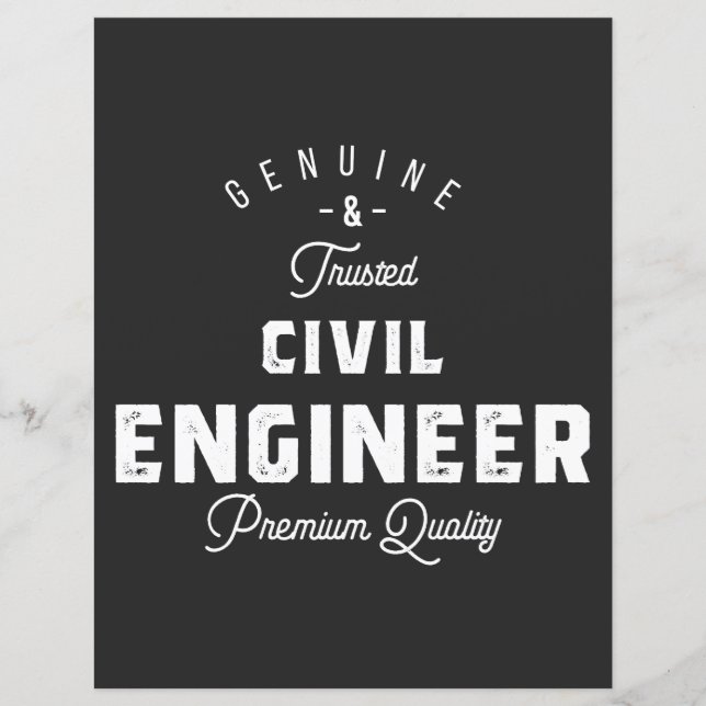 Gift for Civil Engineer (Front)