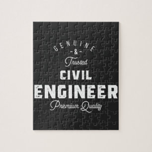 Gift for Civil Engineer Jigsaw Puzzle