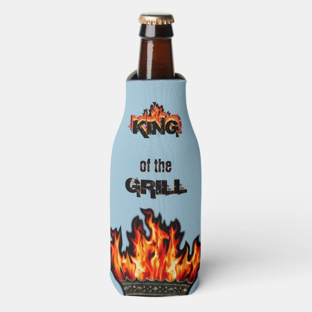 Gift for Dad! Beer Cooler, Cozy, Holder, Insulator Bottle Cooler (Bottle Front)