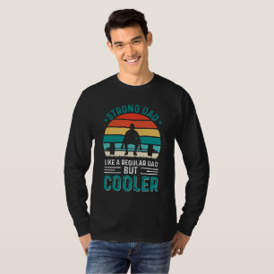 Gift for Dads who work out; crossfit; weights; gym T-Shirt