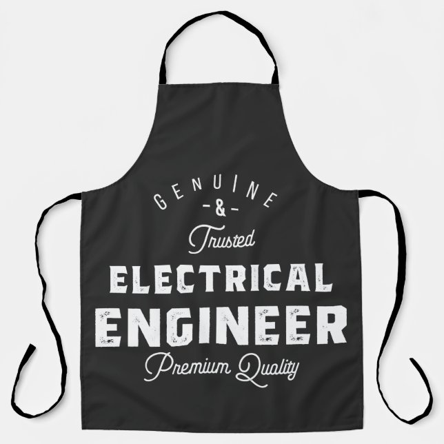 Gift for Electrical Engineer Apron (Front)