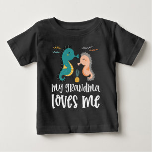 Gift for Grandchild - Seahorse  Baby T-Shirt