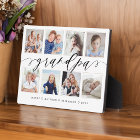 Gift for Grandpa | Grandchildren Photo Collage