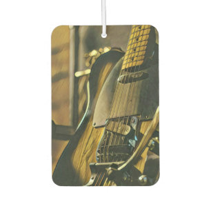 Gift for guitarist boyfriend air freshener