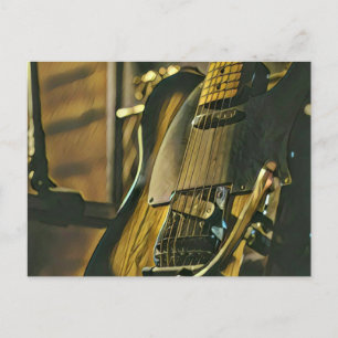 Gift for guitarist boyfriend postcard