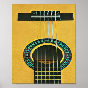 Gift for guitarist boyfriend poster