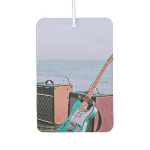 Gift for guitarist friend air freshener