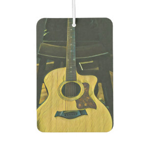 Gift for guitarist friend air freshener