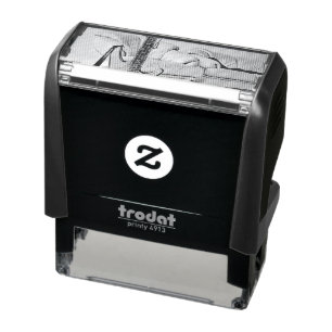 Gift for guitarists self-inking stamp
