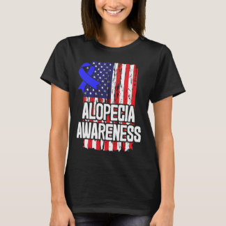Gift for Hair Loss Patients Spot Baldness Awarenes T-Shirt