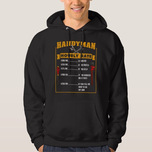 Gift For Handyman Dad  Hoodie (Front)