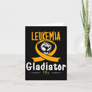Gift For Leukaemia Patients - Acute Leukaemia Card