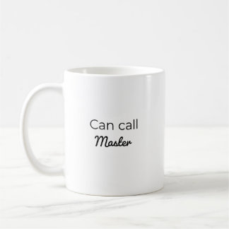 Gift for master's program graduates. coffee mug