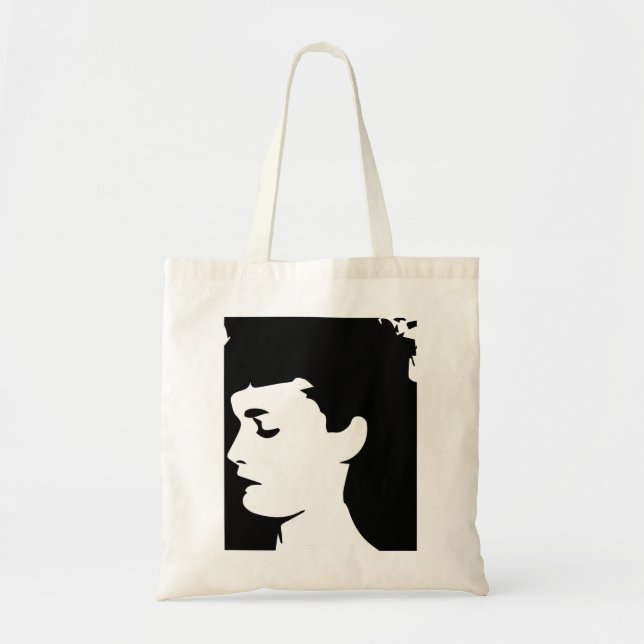 Gift For Men Bettie Page - Minimalist Poster Art P Tote Bag (Front)
