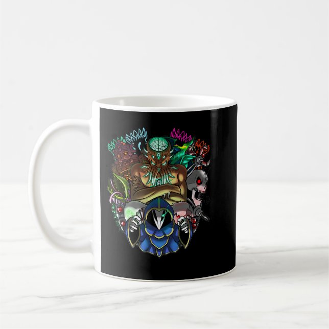 Gift For Men Terraria Game Boss Halloween Classic  Coffee Mug (Left)