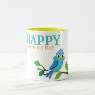 Gift for Mom - Happy Mother's Day Two-Tone Coffee Mug